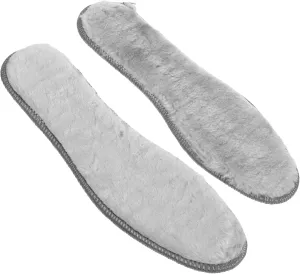 4 Pairs Warm Plush Insoles for Women Winter Thermal Insoles Non-Slip Design Thickened Shoe Inserts for Cold Weather Footwear Size 38