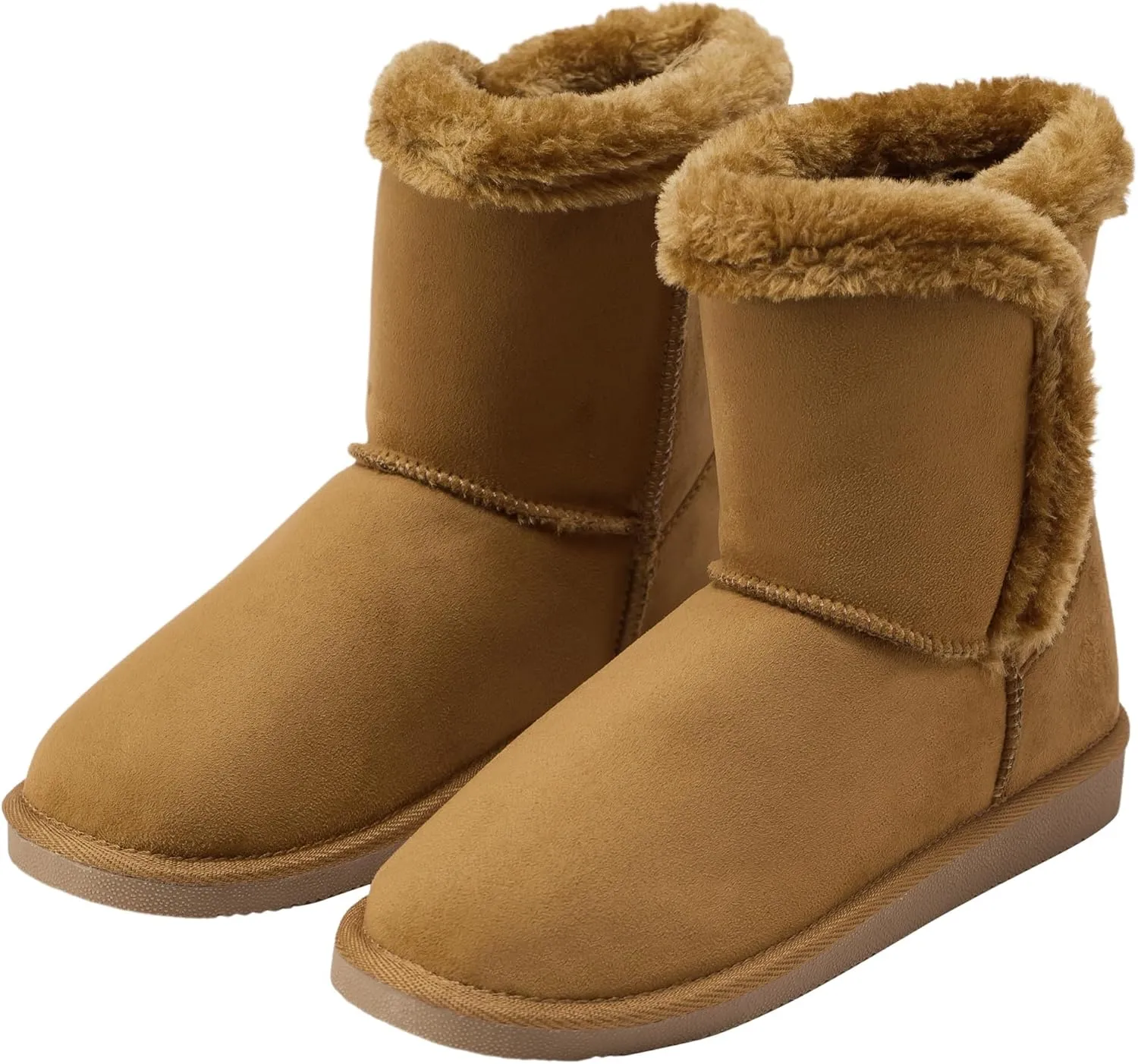 Alpine Swiss Mindy Womens Classic Short Winter Boots Sherpa Lined Warm Comfort Shoes