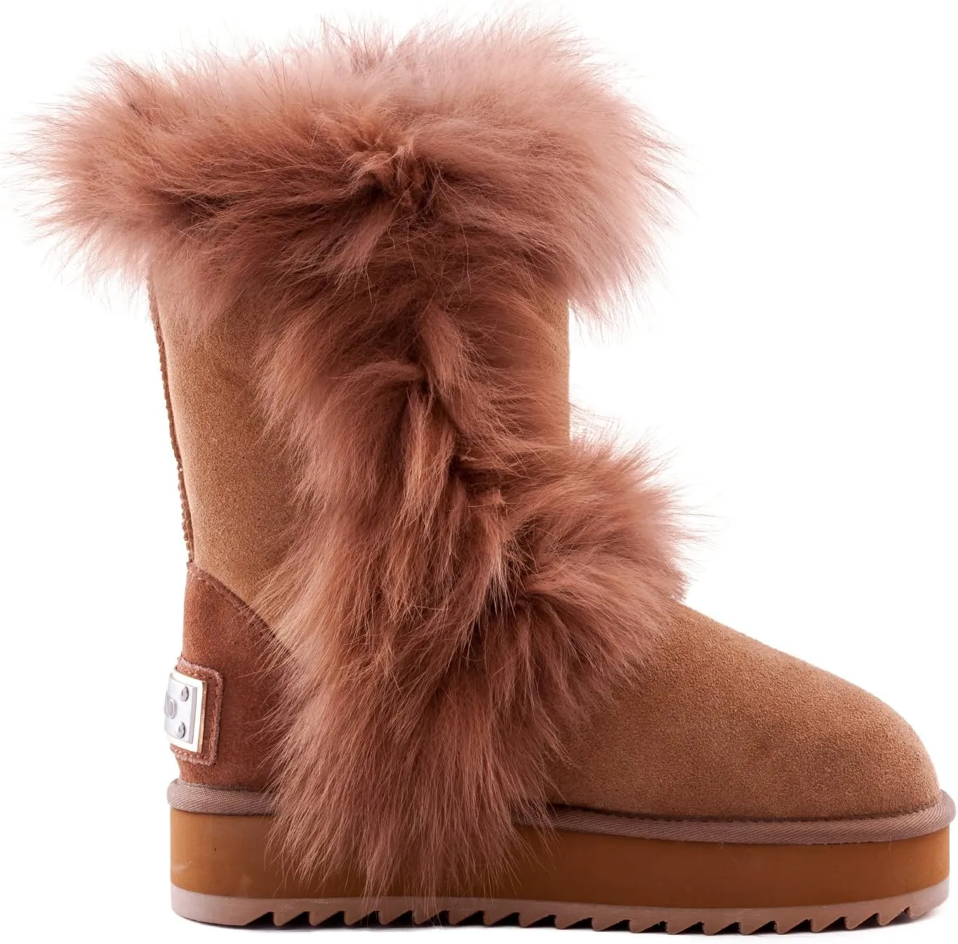 AUSLAND Women's Platform Winter Snow Boots 99256