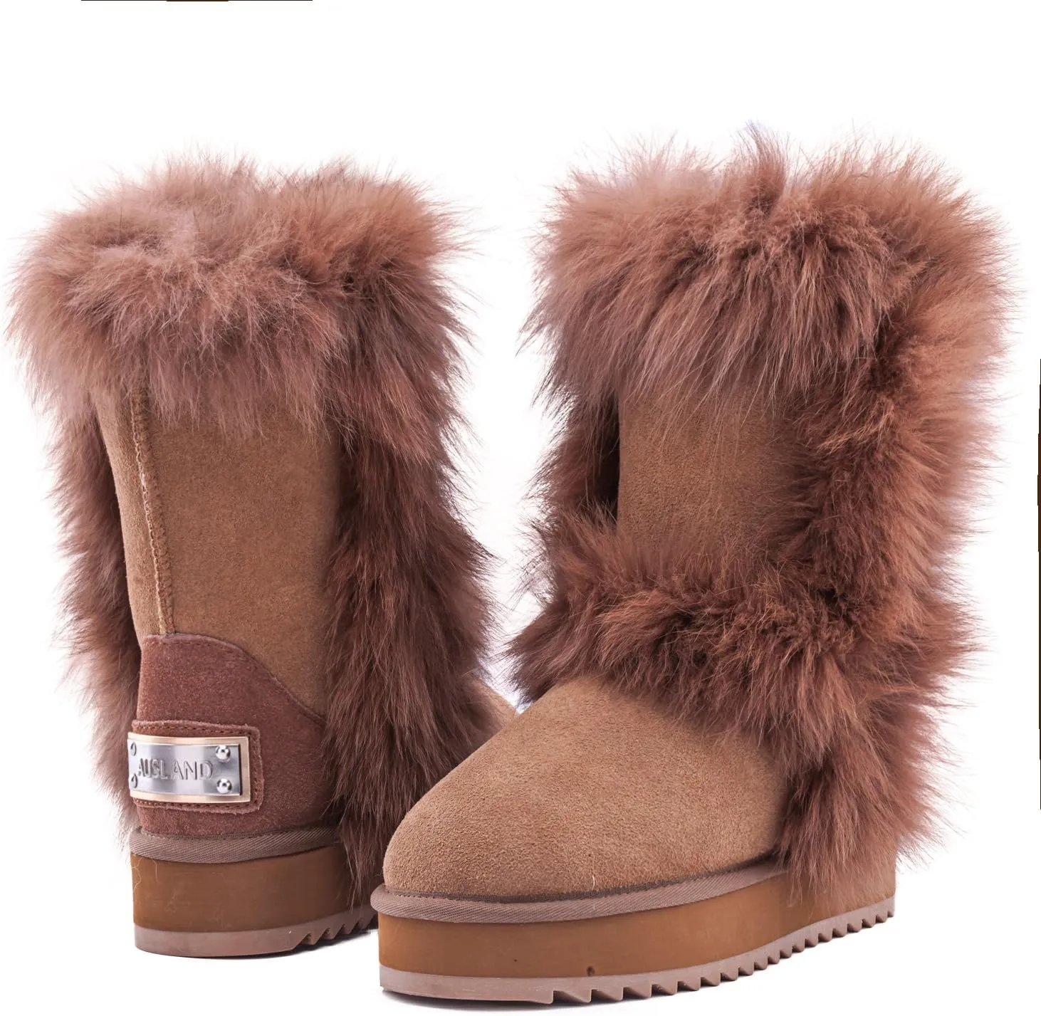 AUSLAND Women's Platform Winter Snow Boots 99256