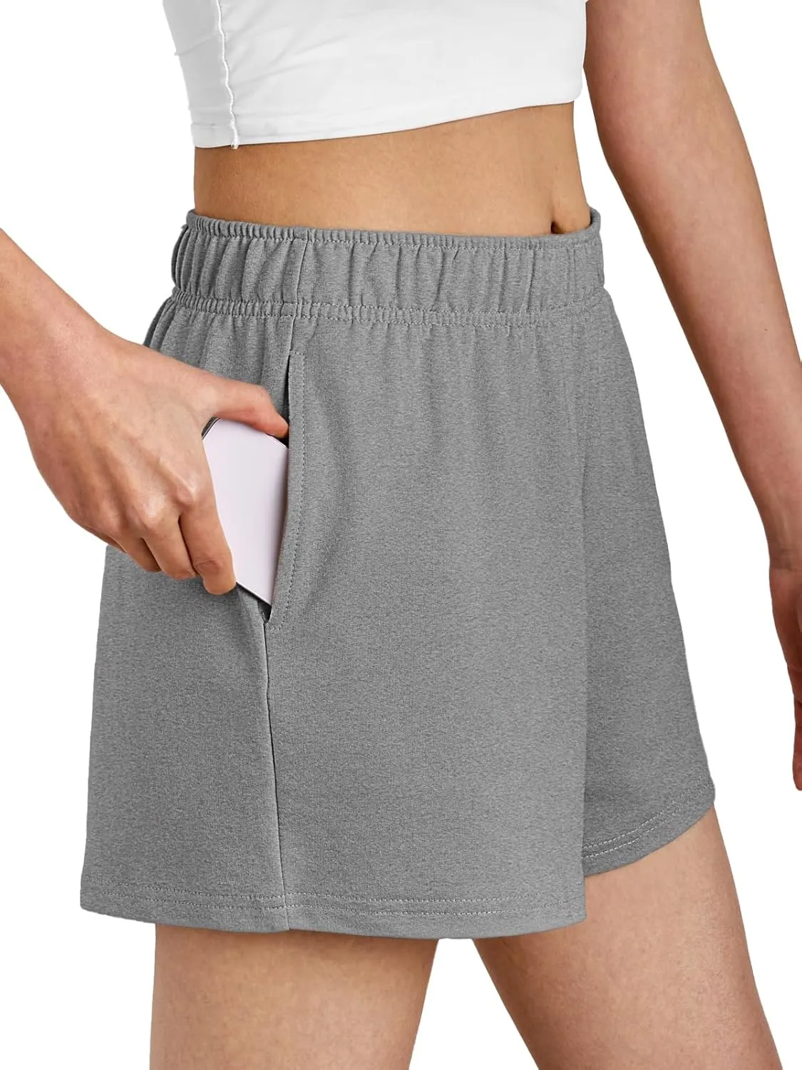 AUTOMET Womens Sweat Shorts Trendy Casual Athletic Running Summer Vacation Outfits Comfy 2025 Fashion Workout Clothing