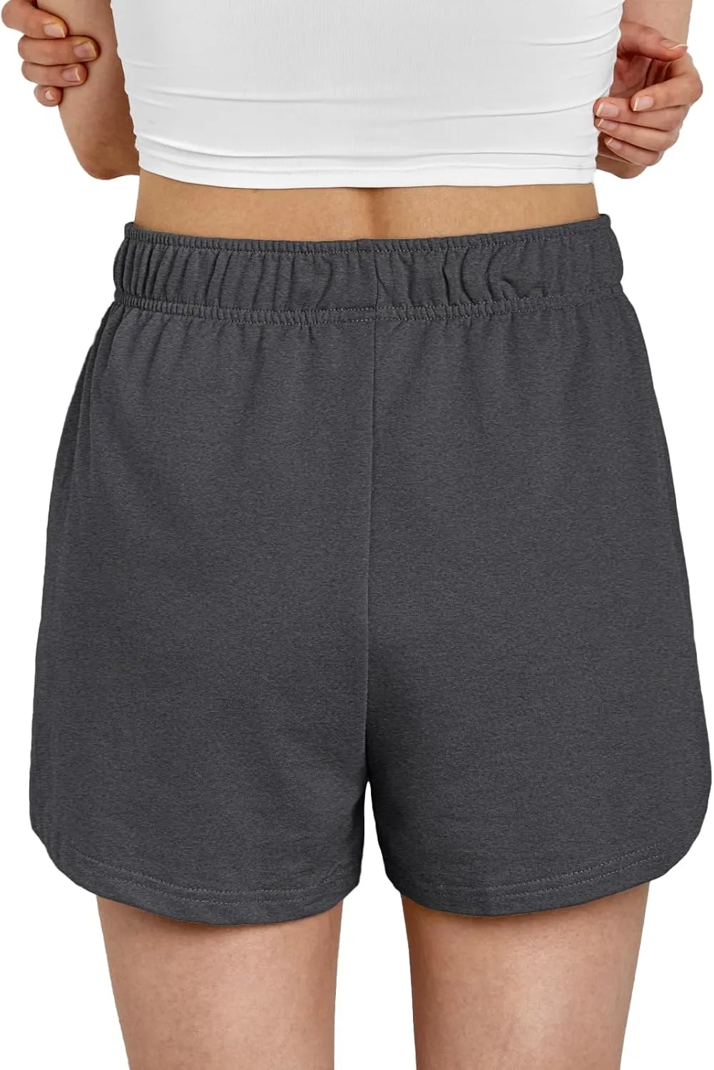 AUTOMET Womens Sweat Shorts Trendy Casual Athletic Running Summer Vacation Outfits Comfy 2025 Fashion Workout Clothing