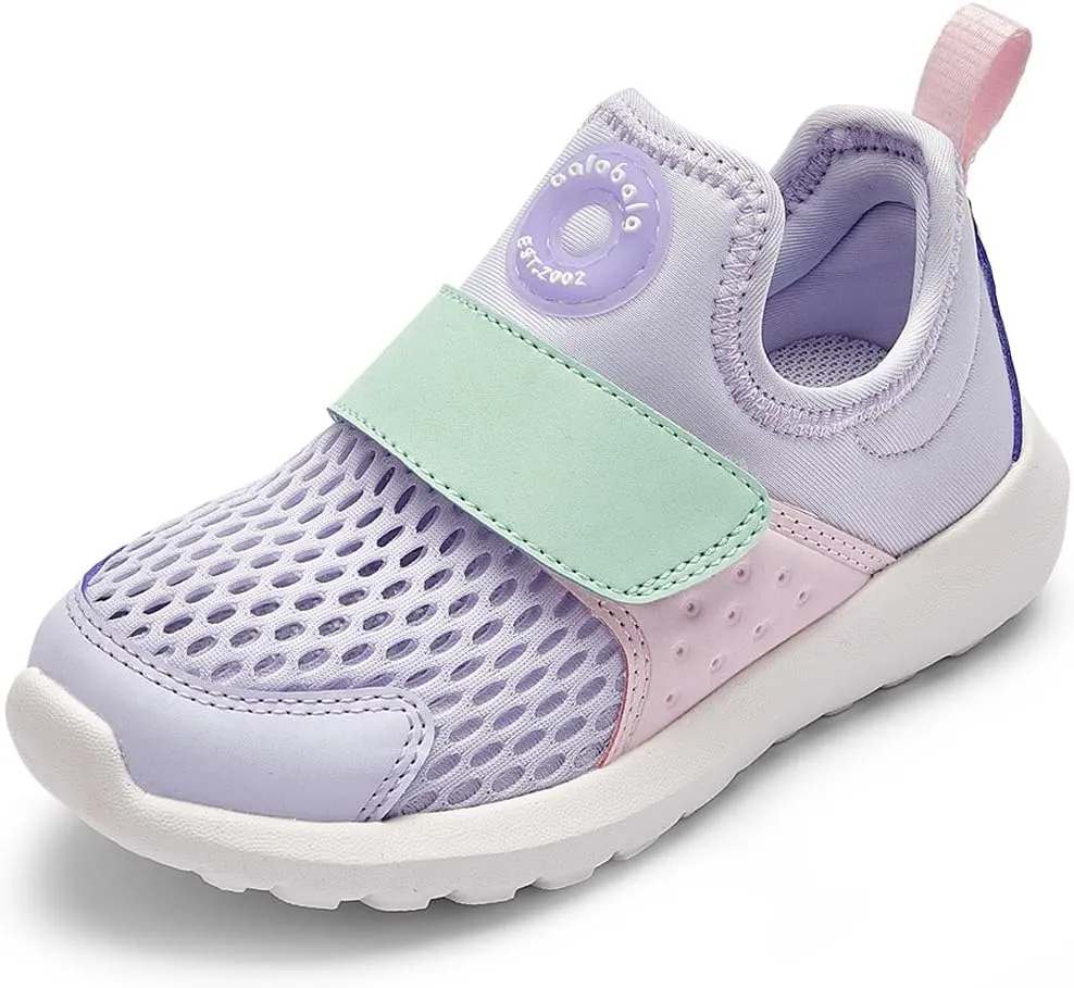 Balabala Kids Boys Girls Sneakers Running Tennis Shoes Lightweight Breathable Athletic Sports