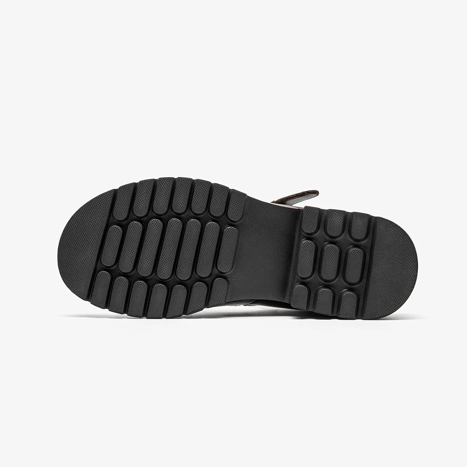 BEAU TODAY Platform Sandals for Women,Adjustable Double Straps Chunky Sandals,Open Toe Lightweight Leather Dressy Sandals in Summer for Vacation Walking