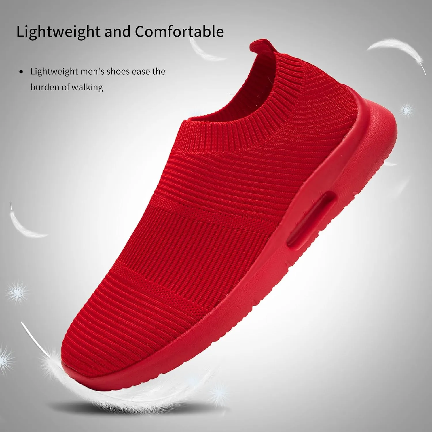 Black Shoes Mens Loafers & Slip-ons|Casual Dress Business Boat Shoes Lightweight Slip on Walking Sneakers Slippers