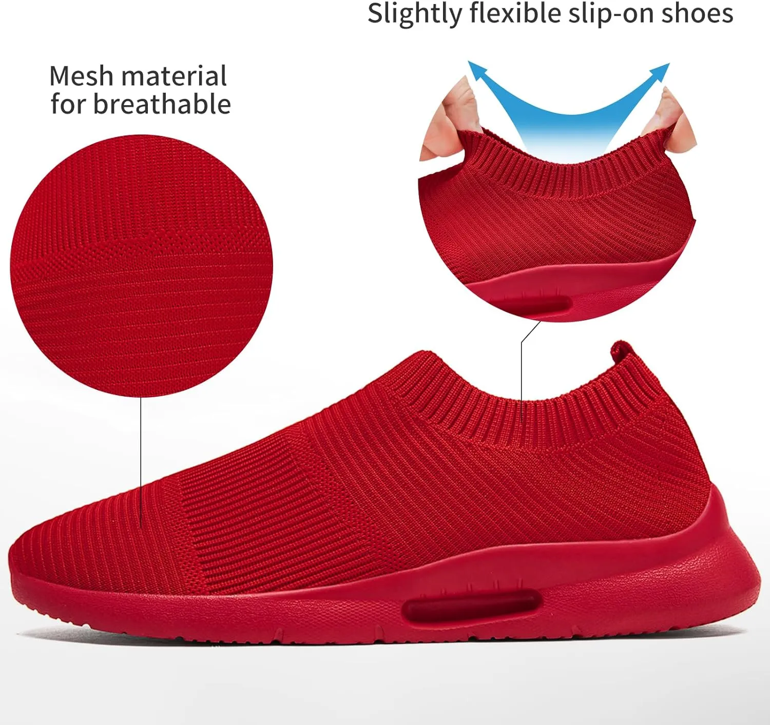 Black Shoes Mens Loafers & Slip-ons|Casual Dress Business Boat Shoes Lightweight Slip on Walking Sneakers Slippers