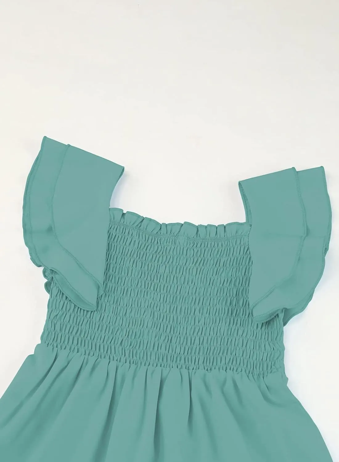 blibean Tween Girls Elegant Ruffle Sleeve Dresses Size 6-15 Years