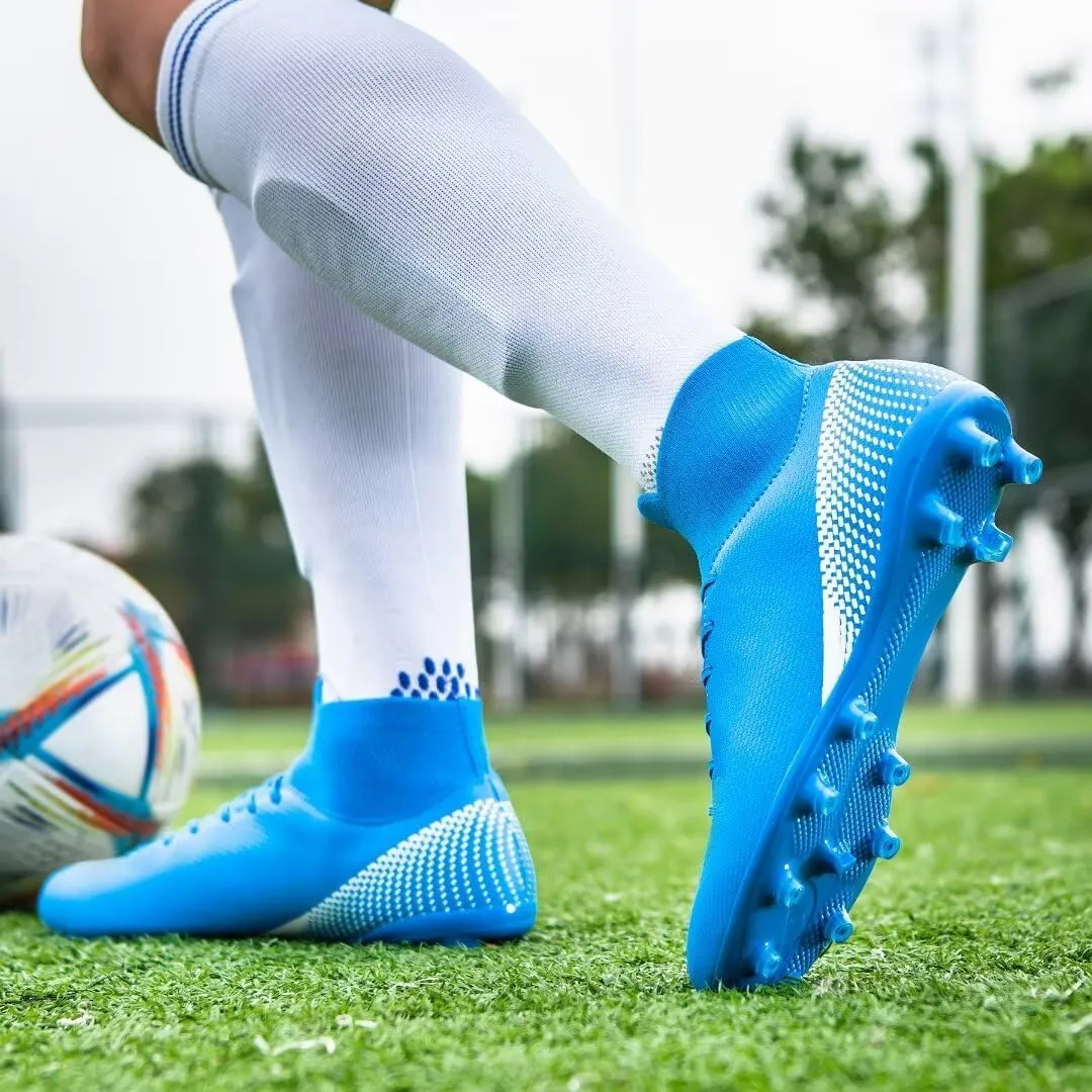 Boys Girls Soccer Cleats Kids Athletic Football Shoes Professional Training Sneakers