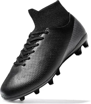 Boys Girls Soccer Cleats Kids Athletic Football Shoes Professional Training Sneakers