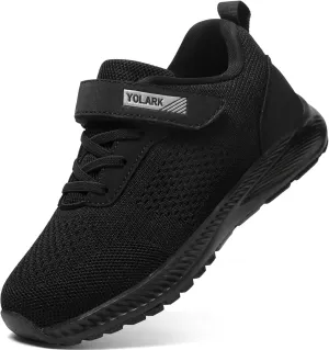 Boys Girls Tennis Shoes Kids Lightweight Breathable Sneakers Non-Slip Running Sport Athletic