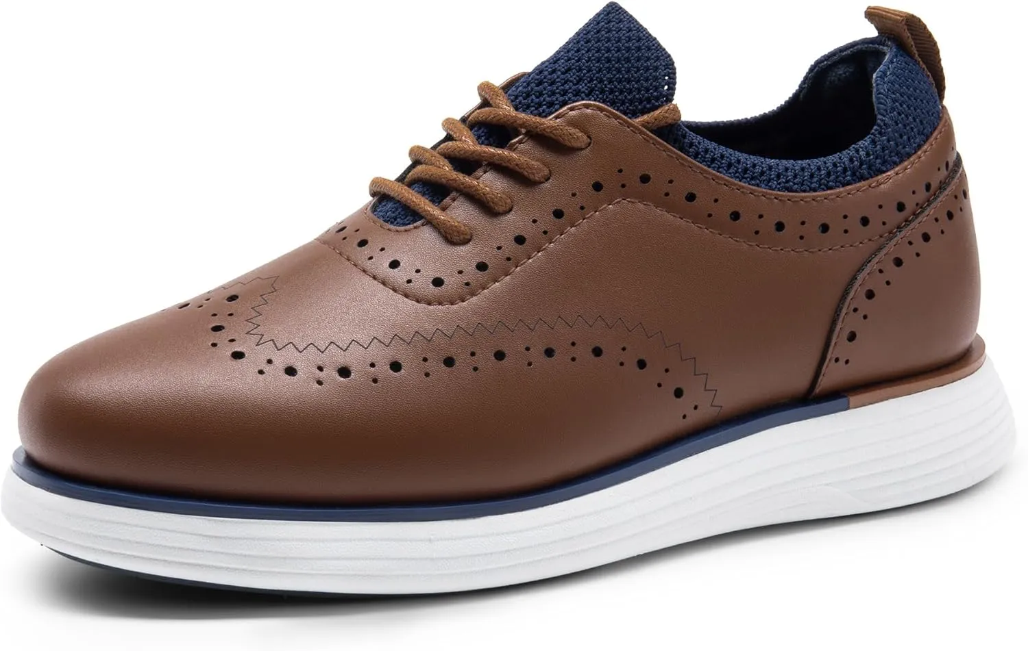 Bruno Marc Boy's MaxFlex Dress Sneakers Oxfords Casual Wingtip Brogue Shoes