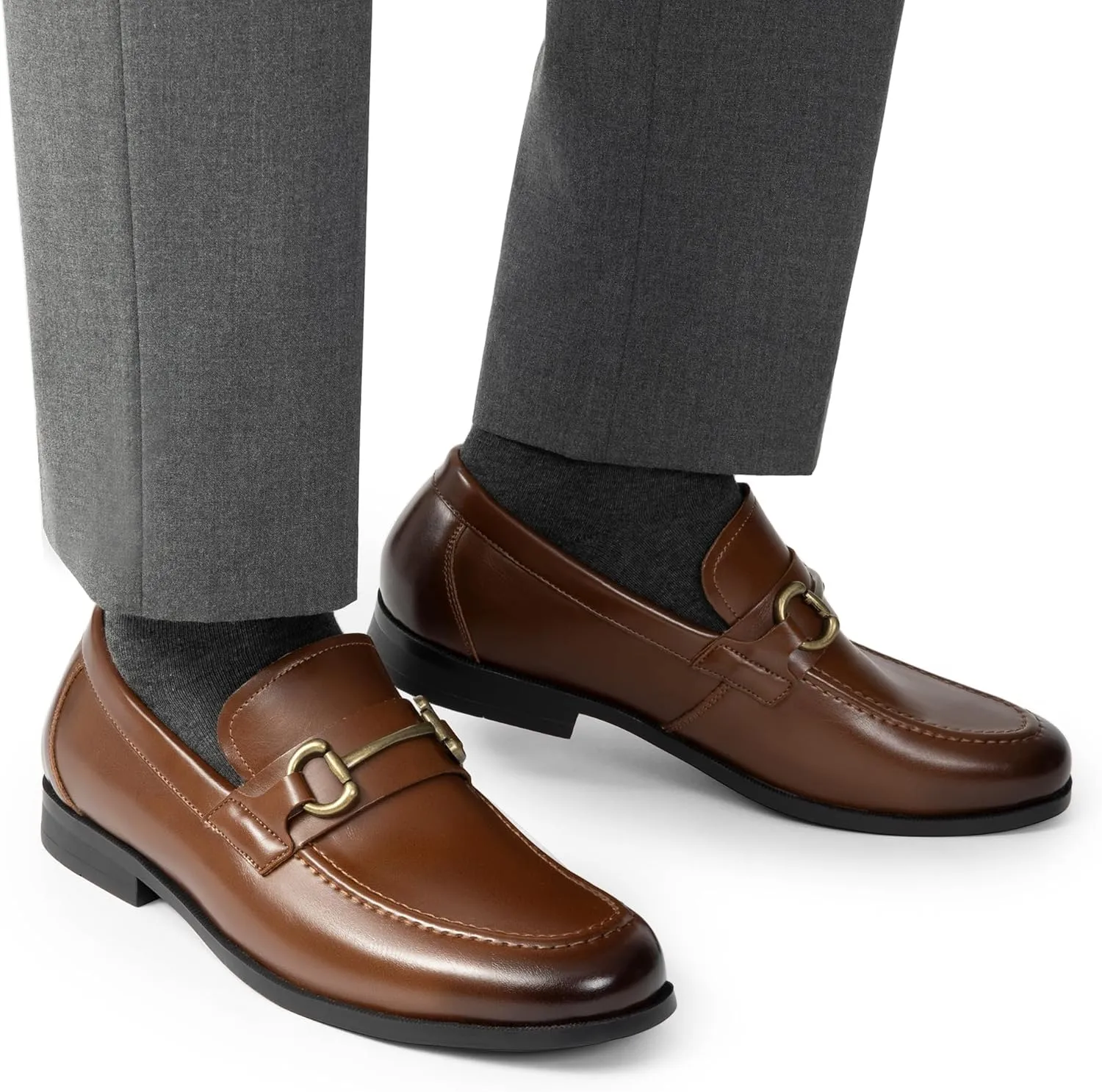 Bruno Marc Men's Dress Loafers Slip-on Formal Shoes
