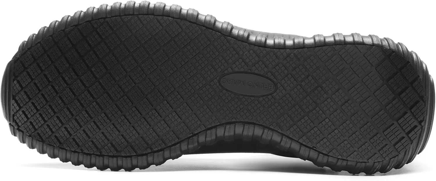 Bruno Marc Men's Hands Free Non Slip Shoes, Lightweight Mens Work Shoes & Restaurant or Food Service Sneakers