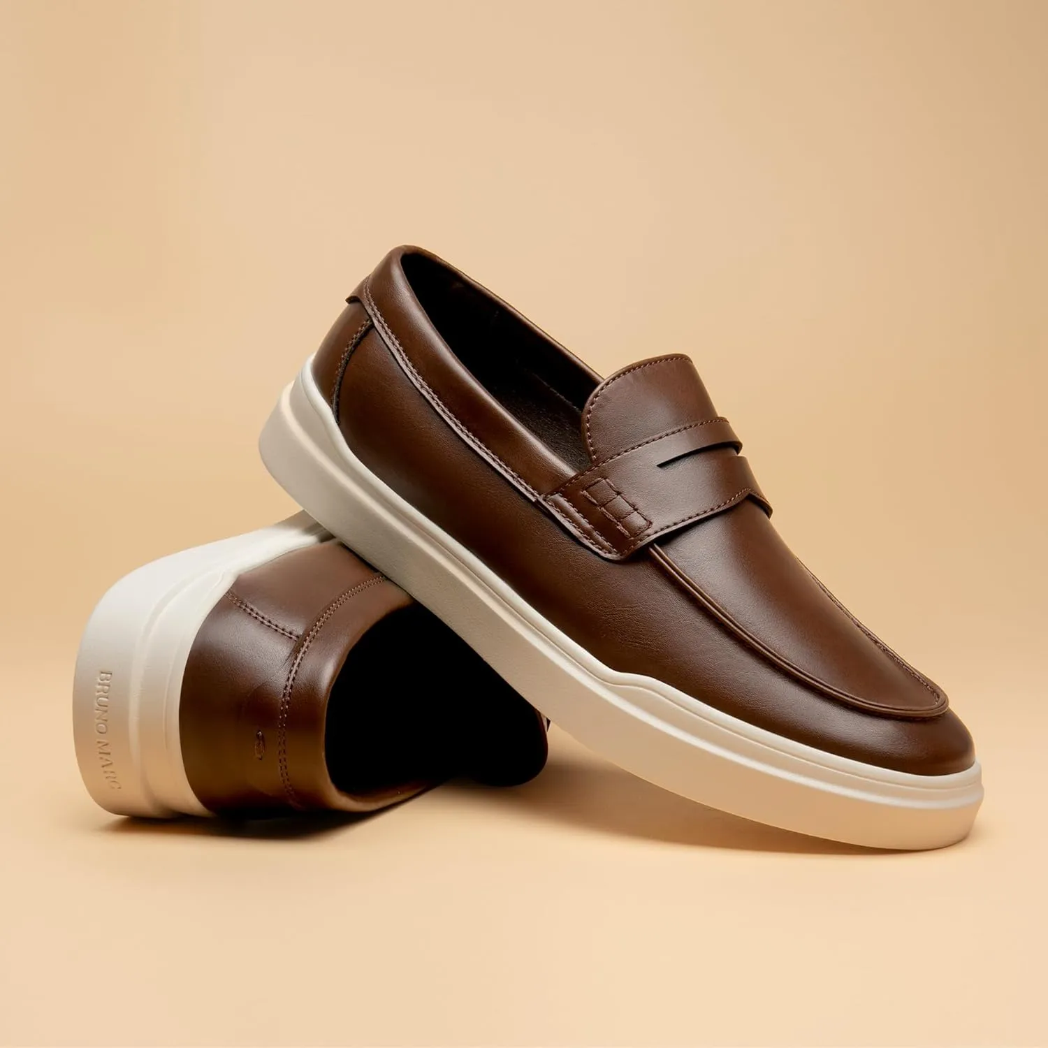 Bruno Marc Men's Loafers & Slip-Ons Shoes | Comfortable Lightweight Men's Casual Dress Shoes | Classic Penny Loafers