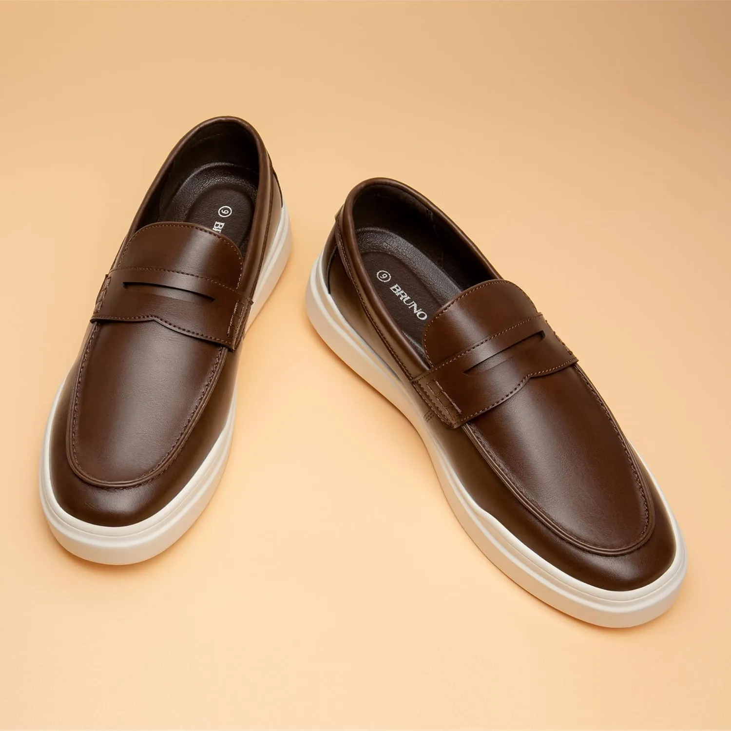 Bruno Marc Men's Loafers & Slip-Ons Shoes | Comfortable Lightweight Men's Casual Dress Shoes | Classic Penny Loafers