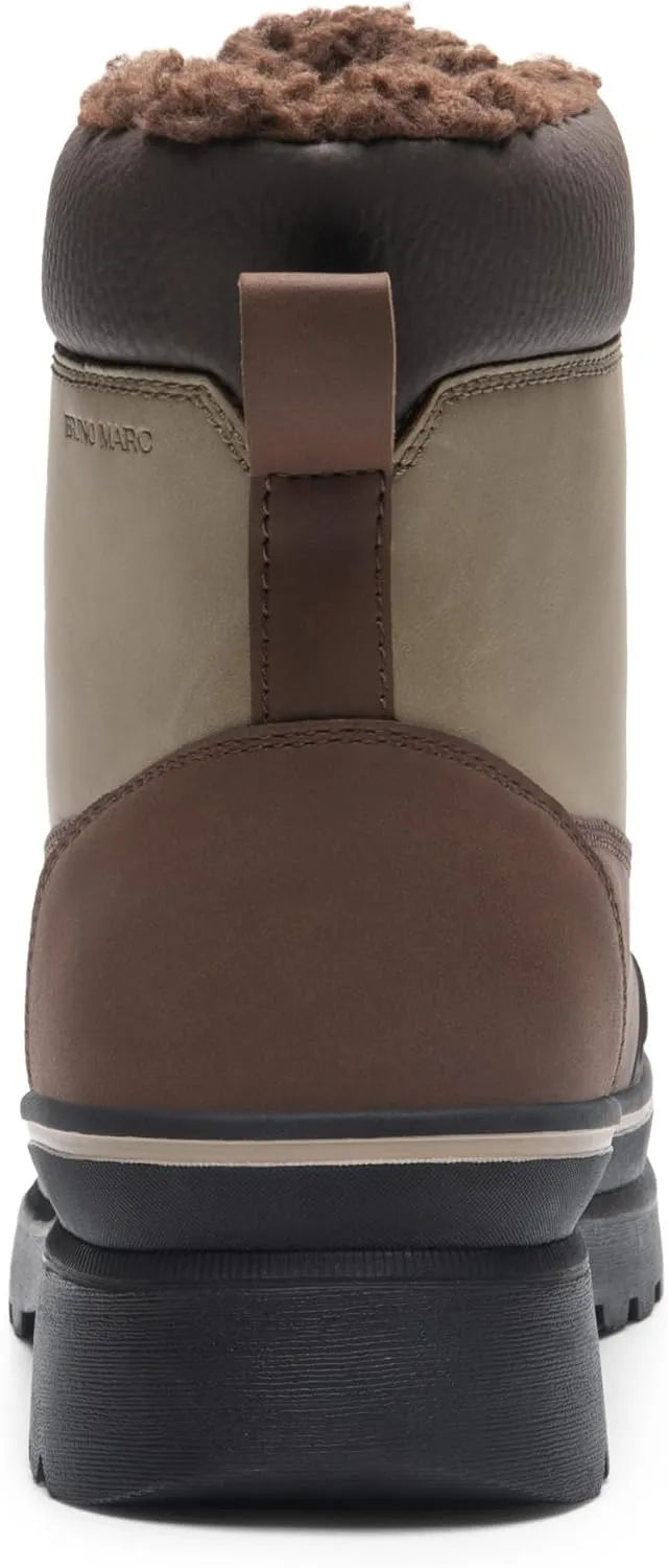 Bruno Marc Men's Snow Winter Insulated Waterproof Outdoor Boots