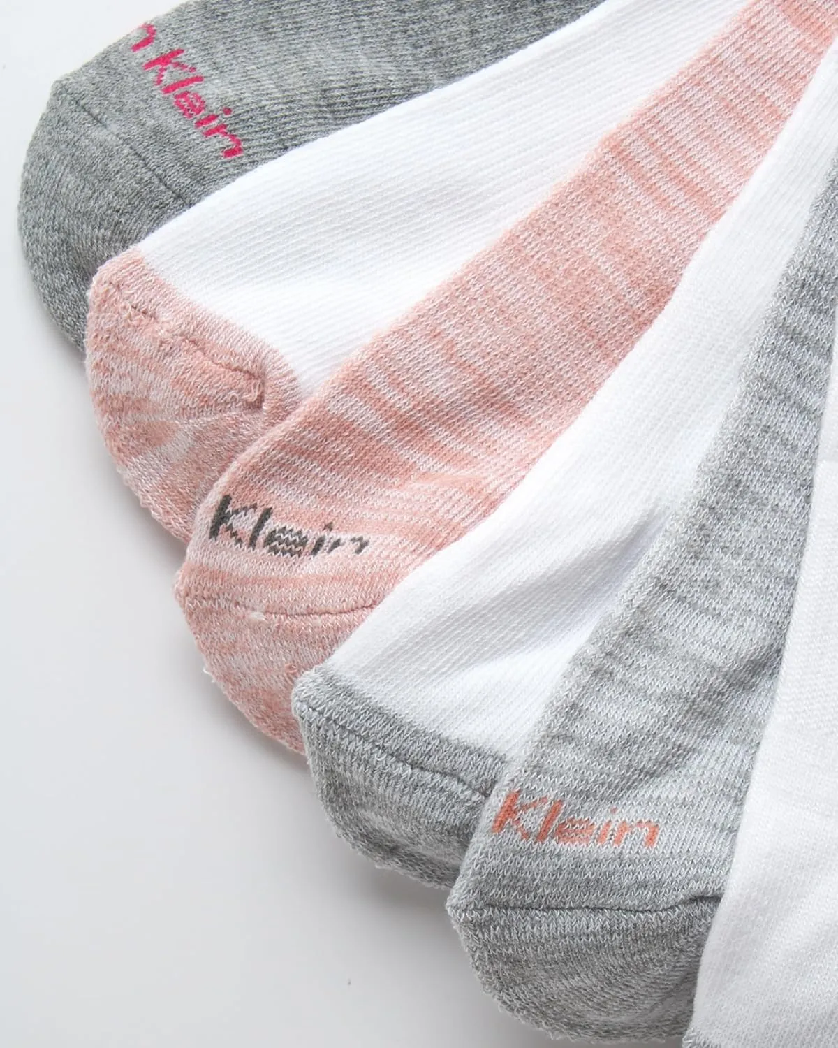 Calvin Klein Girls' Socks - Cushion No Show Ankle Socks (6 Pairs)