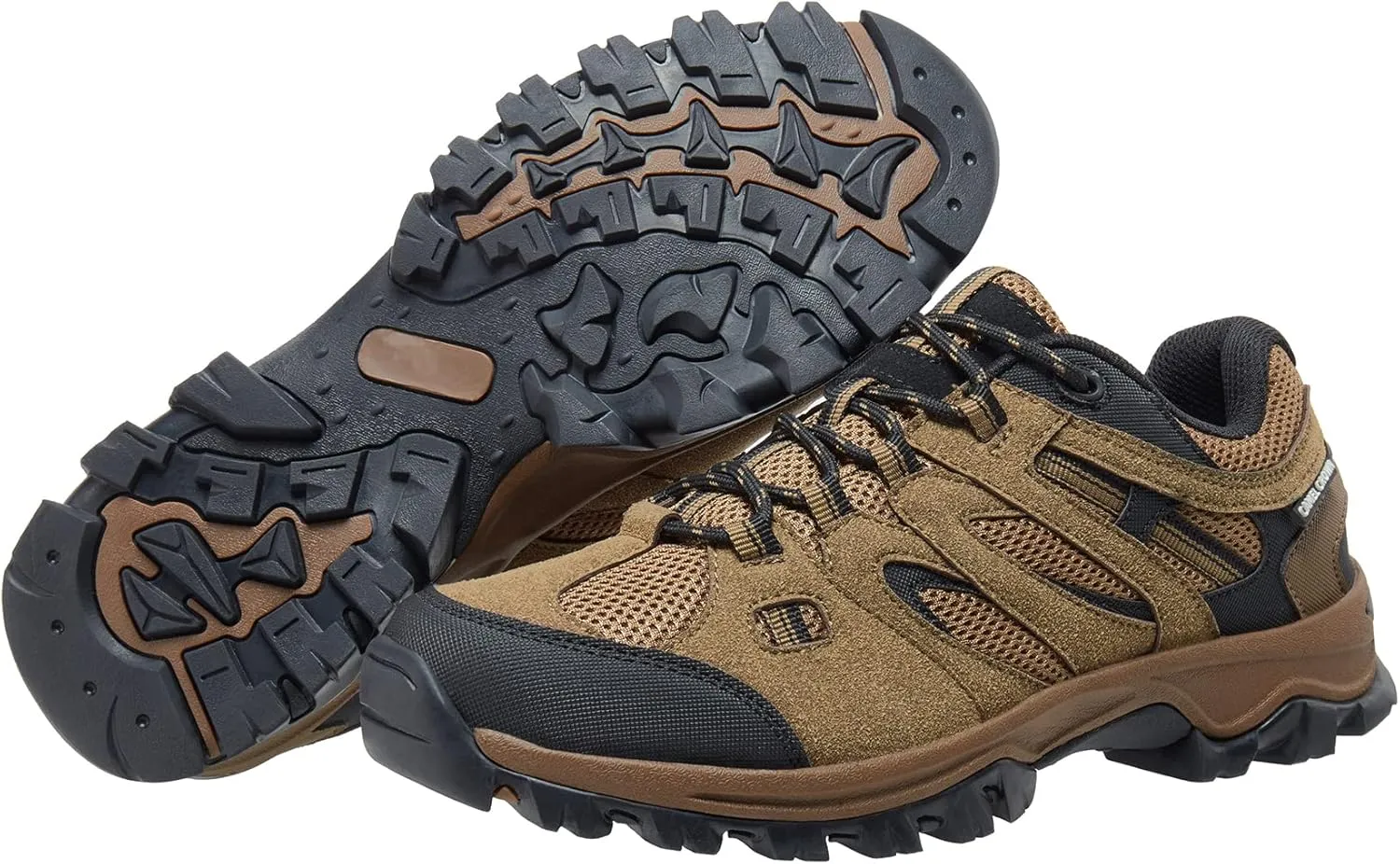 CAMELSPORTS Men’s Hiking Shoes Low Top Walking Hiking Shoes for Men Outdoor Ankle Support Breathable Trekking Trails Shoes Hiking Sneakers Mens