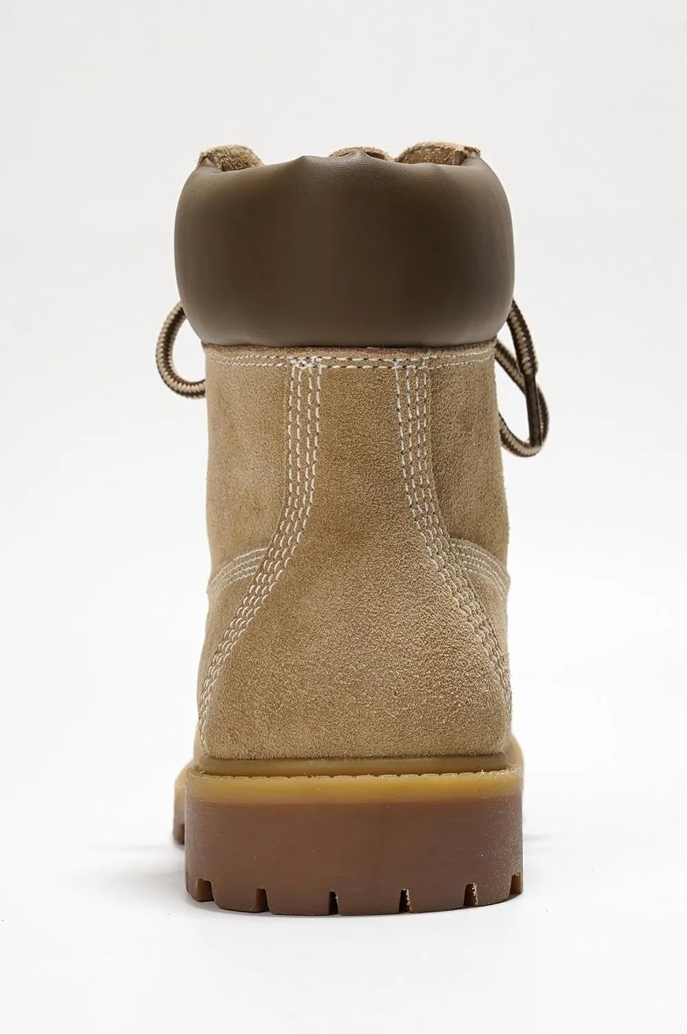 Cape Robbin Cow Suede Leather Slip-Resistant Ankle Boots Womens - Lace-Up Combat Boots - Water-Resistant Fall Moto Boots, Womens Winter Combat Boots (Alecia.A)