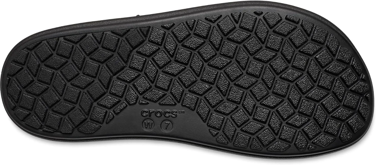 Crocs Women's Brooklyn Luxe Gladiator Platform Sandals, Black