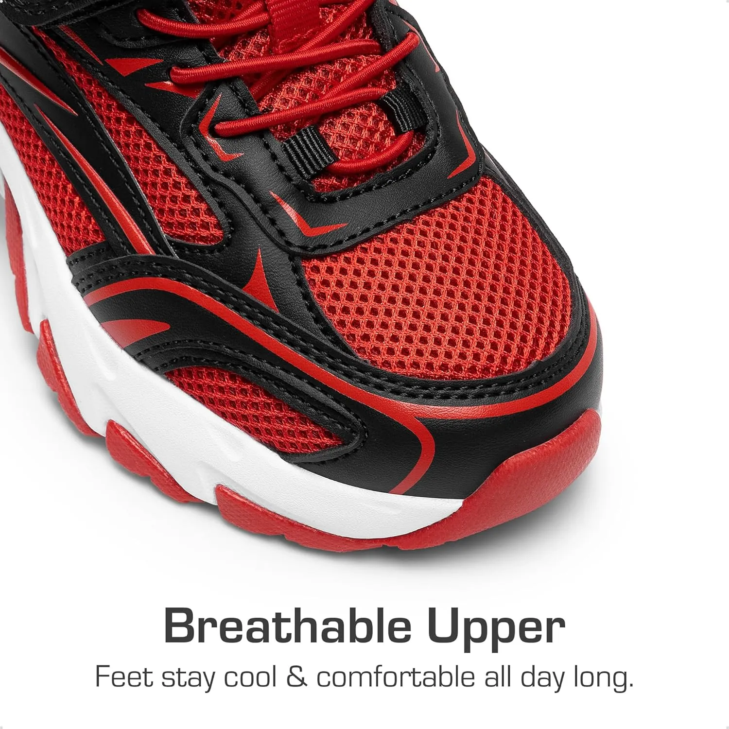 DREAM PAIRS Boys Girls Shoes Kids Tennis Athletic Running Footwear Breathable Walking Sneakers for Little/Big Kid