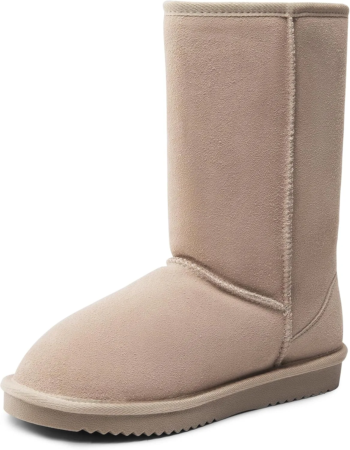 DREAM PAIRS Women's High-top Winter Snow Boots Slip on Warm Comfortable Outdoor Booties Shoes for Women FuzzyClassic