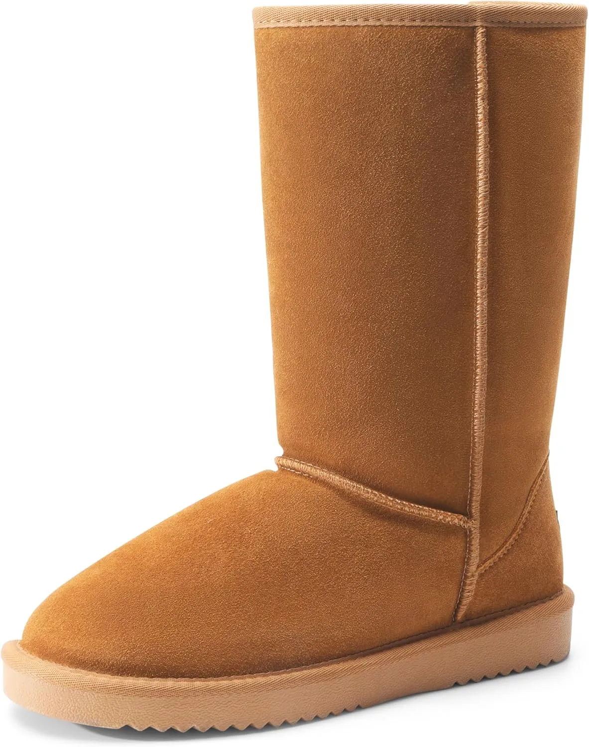 DREAM PAIRS Women's High-top Winter Snow Boots Slip on Warm Comfortable Outdoor Booties Shoes for Women FuzzyClassic