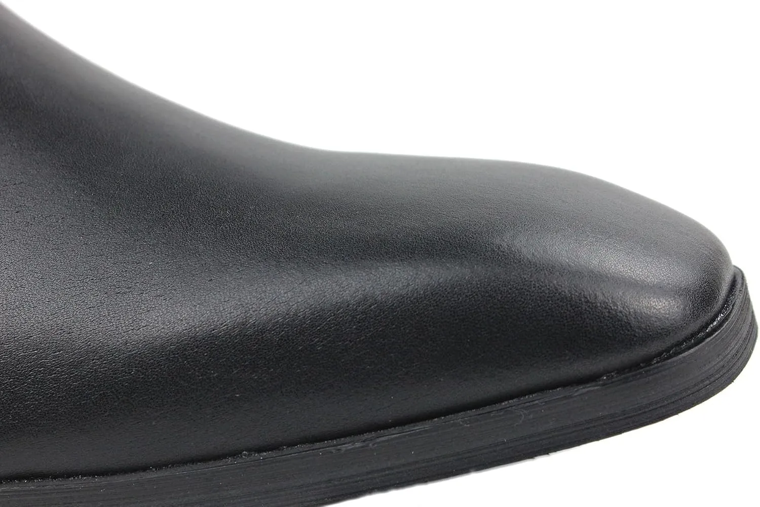 Dress Boot for Men Casual Chelsea Combat Ankle Casual Walking Motorcycle Boots Black