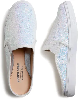 FEVERSOLE Women's Sport Mules Slip On Loafers Fashion Backless Sneakers