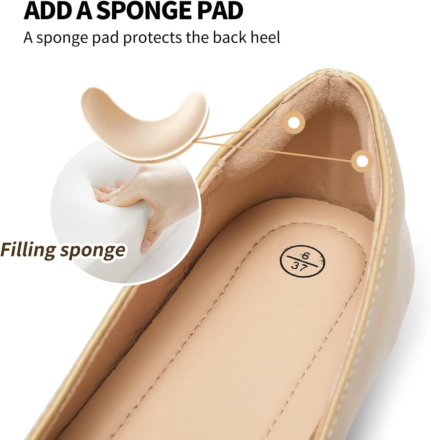 FINIWOR Loafers for Women Flats Shoes Women Pointed Toe Dress Shoes Comfortable Memory Foam Penny Loafers Slip On Shoes