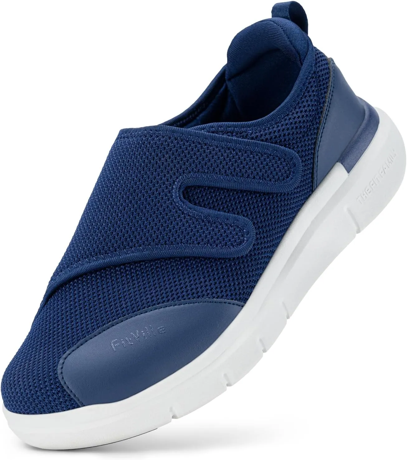 FitVille Diabetic Shoes for Men Extra Wide Width XX-Wide Orthopedic Slip-on Shoes Adjustable Closure Walking Sneakers with Arch Support Cushioning Therapeutic for Swollen Feet