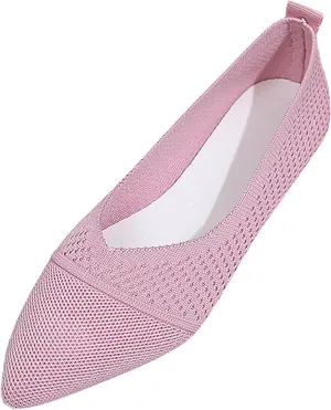 Flats for Women Dressy Ballet Loafer Slip On Business Shoes Comfortable Dress Shoes Work Flat Office Shoe