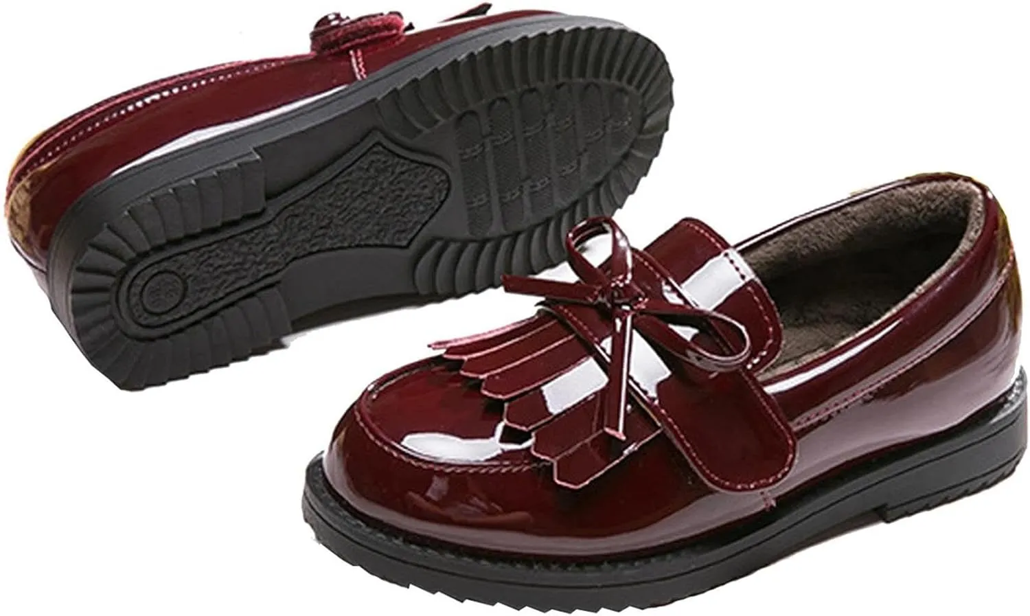 Girl's British Style School Uniform Shoes Princess Performance Oxford Shoes