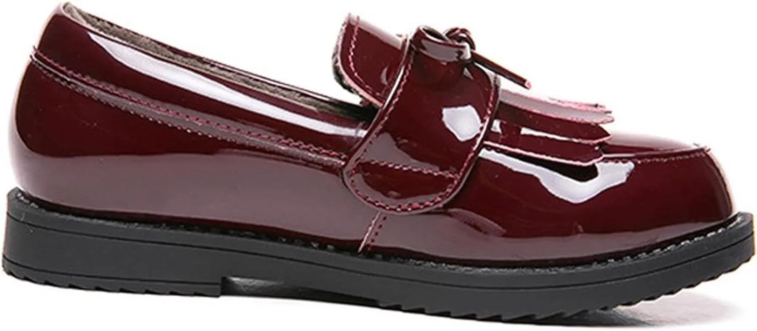 Girl's British Style School Uniform Shoes Princess Performance Oxford Shoes