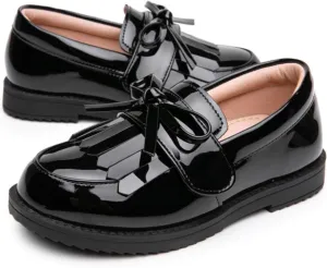 Girl's British Style School Uniform Shoes Princess Performance Oxford Shoes