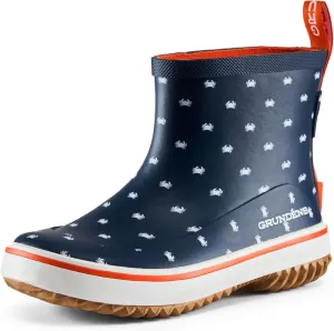 Grundéns Kid's Guppy Rain Boots - Lightweight Rubber Waterproof Kids and Toddlers Shoes, Easy-On Loop, Girls Rain Boots and Boys Rain Boots