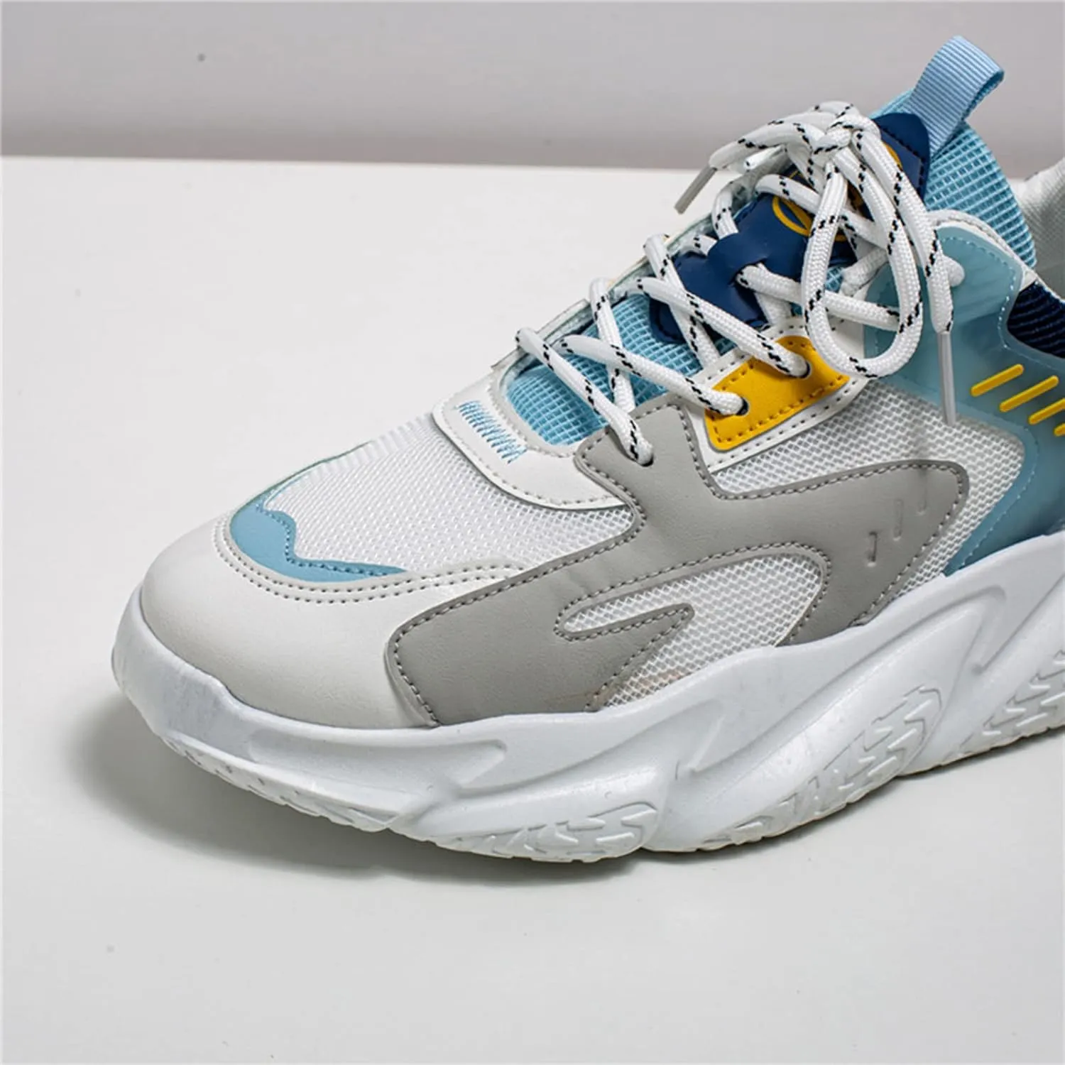 GSIGUL Men's Road Running Shoes Tennis Walking Shoes Cushioning Mens Sneaker Athletic Casual Shoes for Men