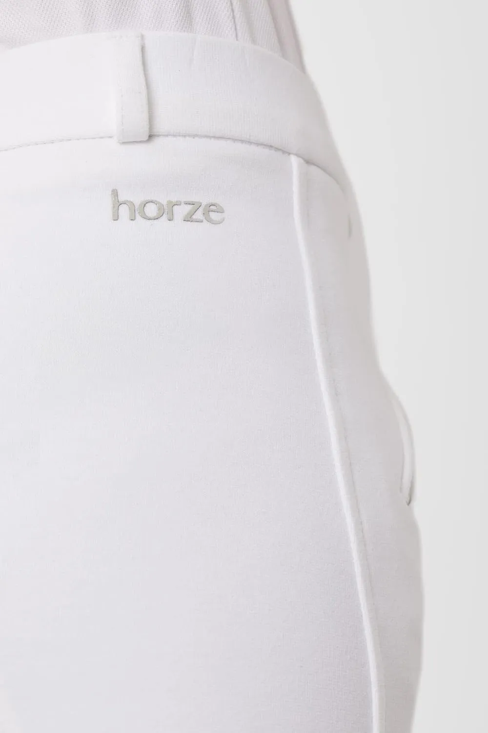 HORZE Active Kids' Unisex Silicone Grip Full Seat Horseback Riding Breeches