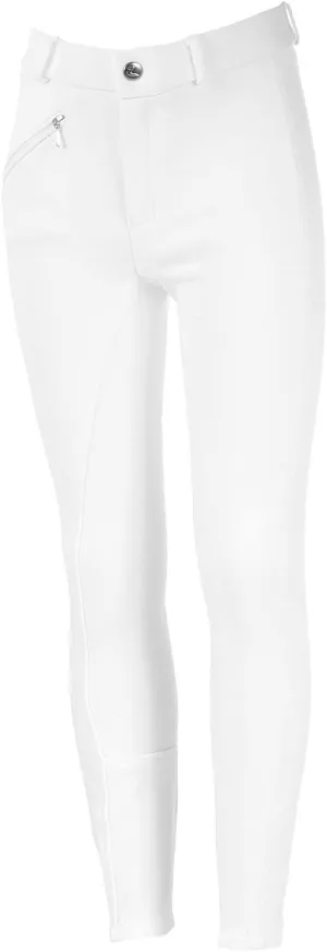 HORZE Active Kids' Unisex Silicone Grip Full Seat Horseback Riding Breeches