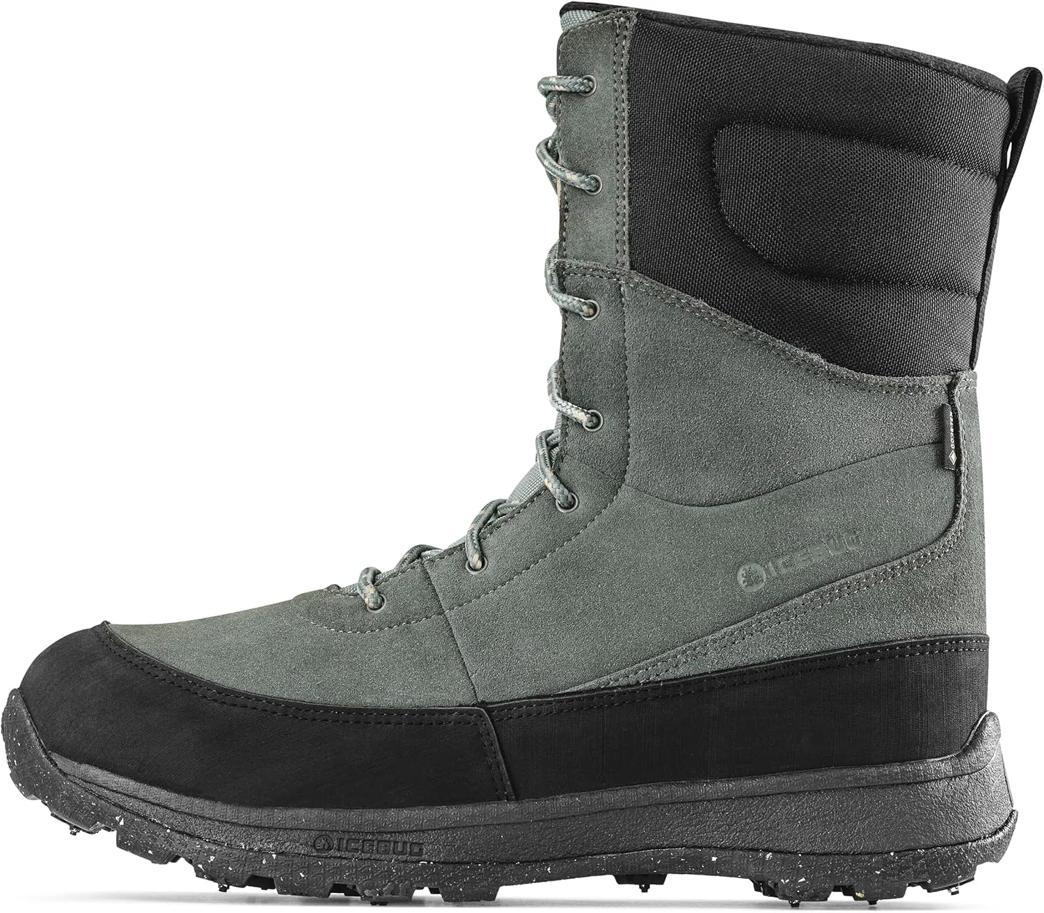 Icebug Womens Torne2 BUGrip GTX Hiking Boot with Carbide Studded Traction Sole