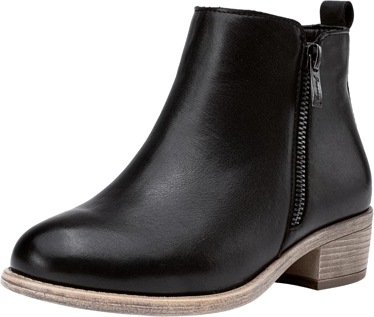 Jeossy Women's Ankle Boots, Classic Low Heeled Short Booties, Casual Comfortable Boots