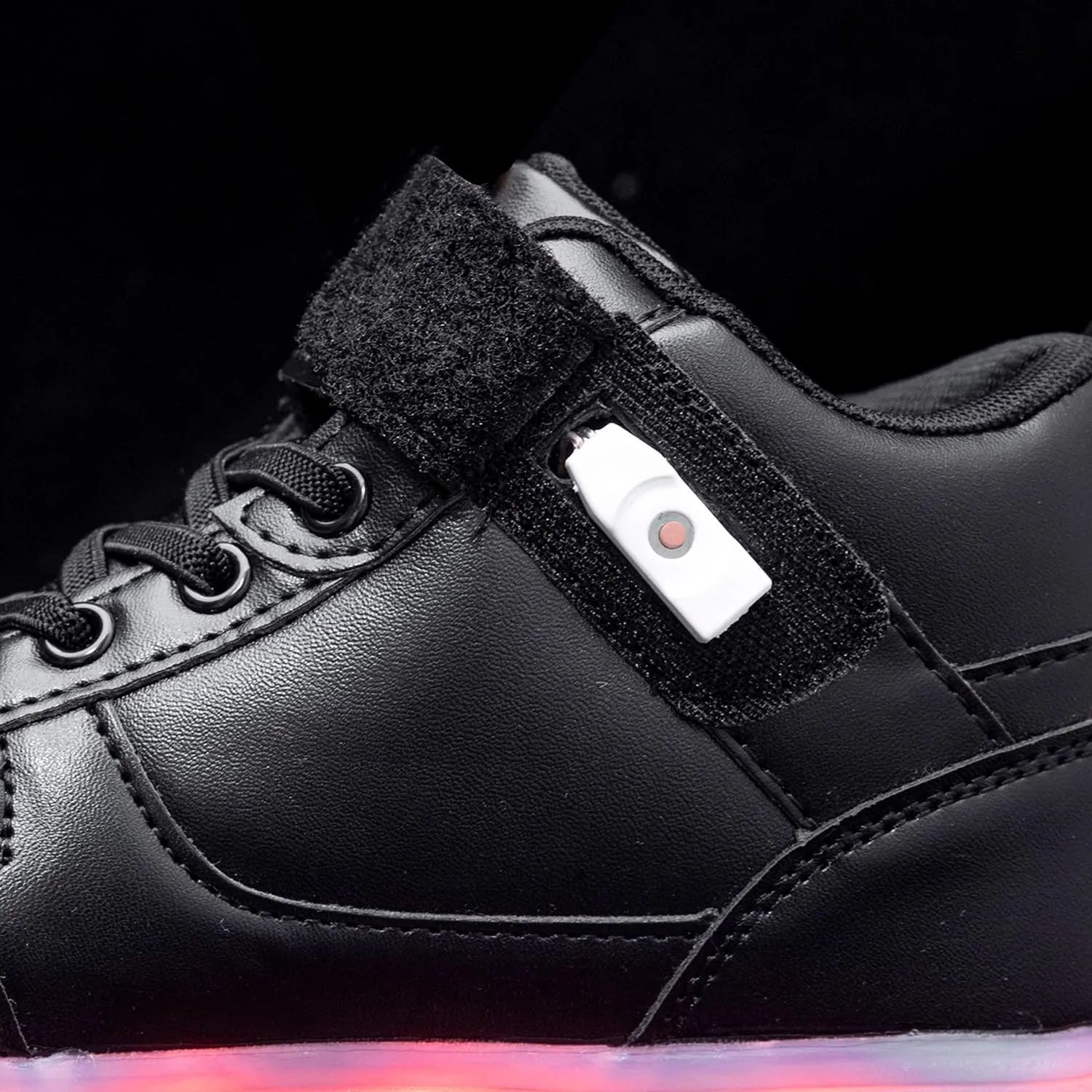 JEVRITE Unisex LED Light Up High Top Sneakers - USB Charging for Women & Men - Couples Shoes