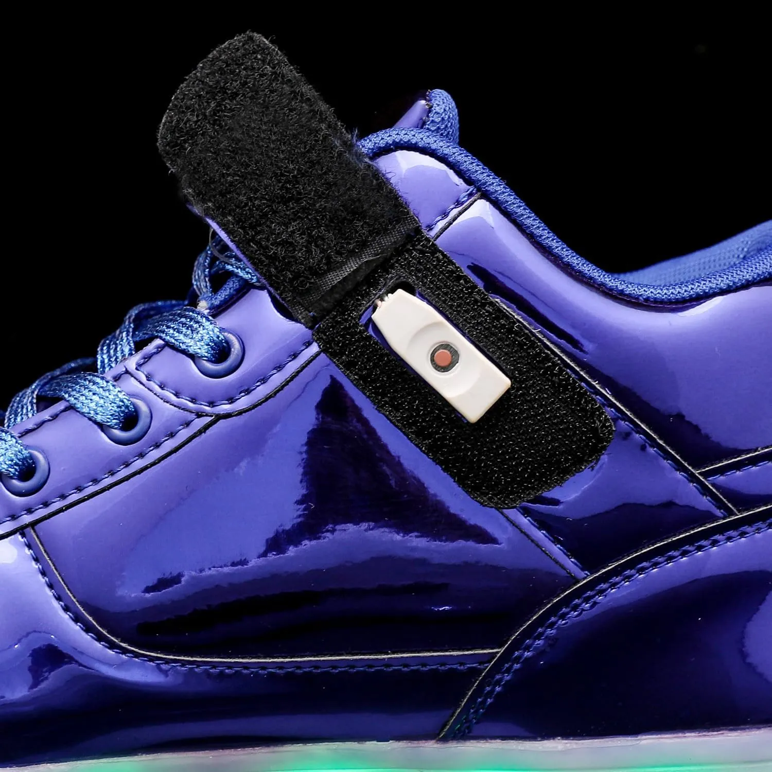 JEVRITE Unisex LED Light Up High Top Sneakers - USB Charging for Women & Men - Couples Shoes