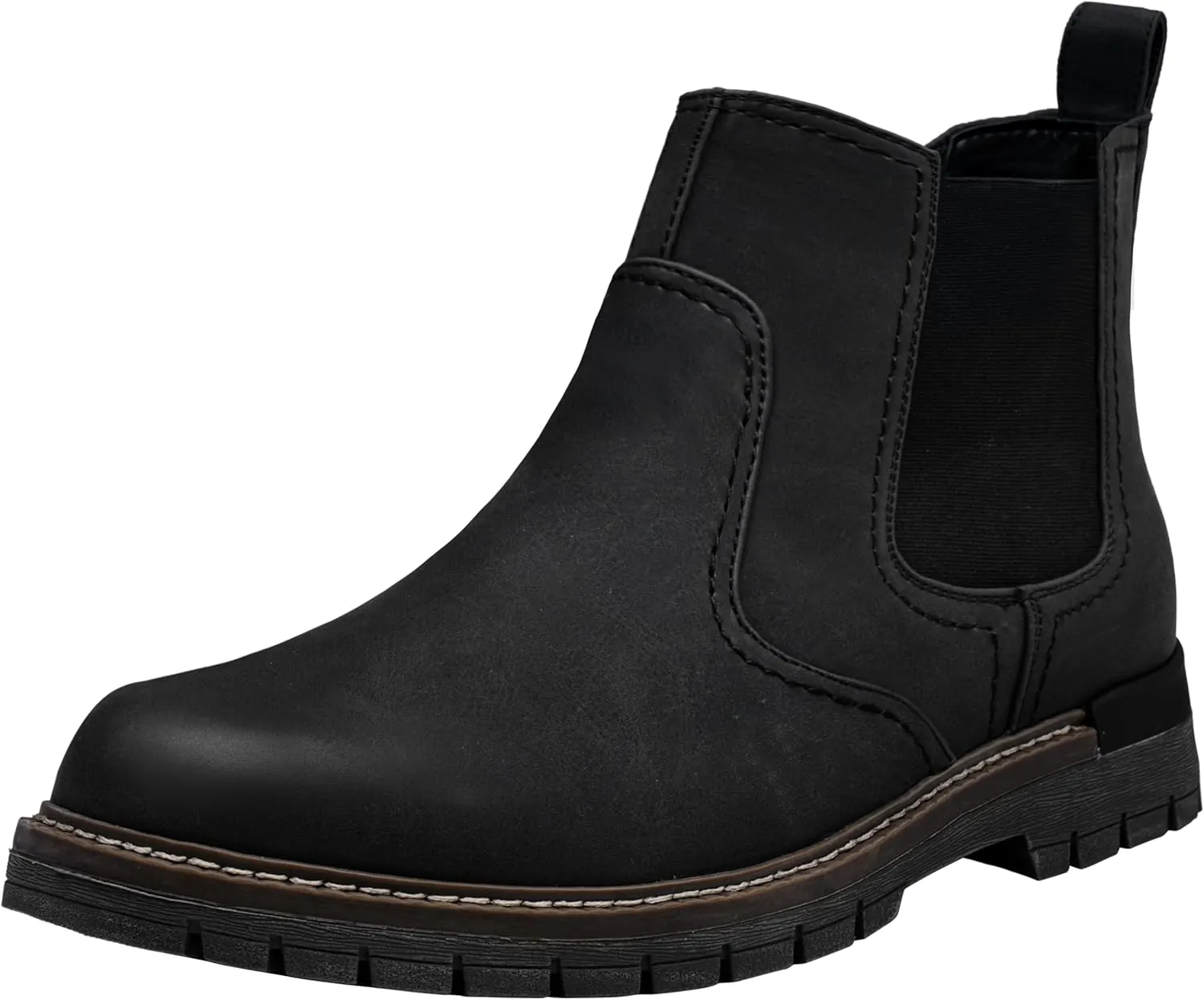 Jousen Chelsea Boots Men Lightweight Mens Boots Classic Slip On Boots Casual Boots for Men