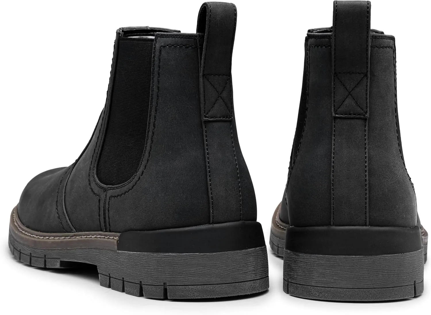 Jousen Chelsea Boots Men Lightweight Mens Boots Classic Slip On Boots Casual Boots for Men