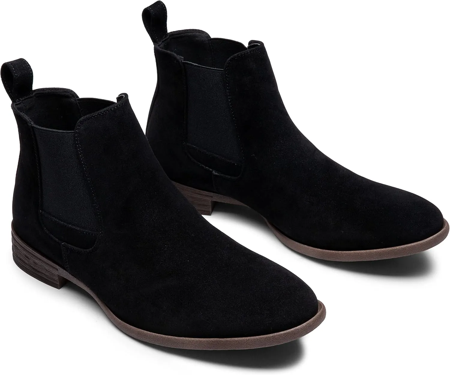 Jousen Men's Chelsea Boots Lightweight Casual Chukka Ankle Boots Classic Elastic Dress Boots For Men