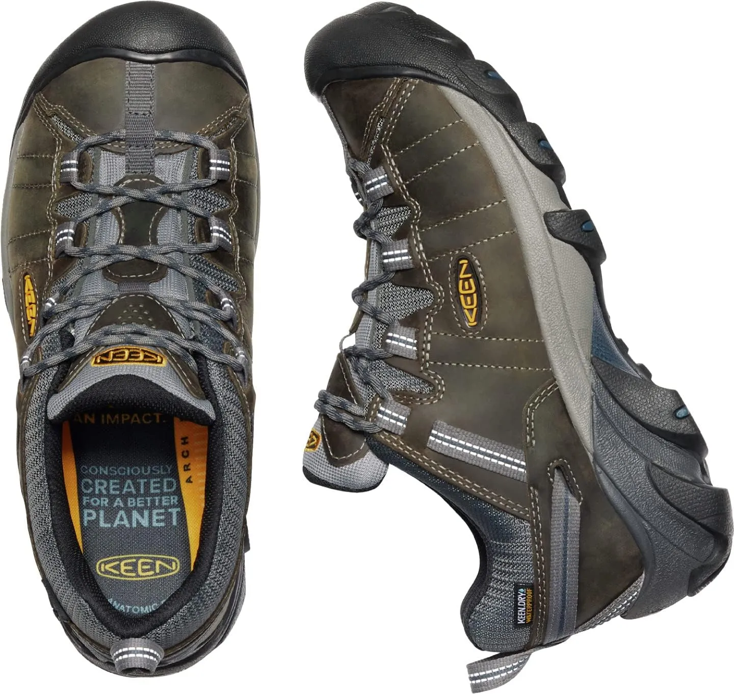 KEEN Men's Targhee II Low Height Waterproof Hiking Shoe