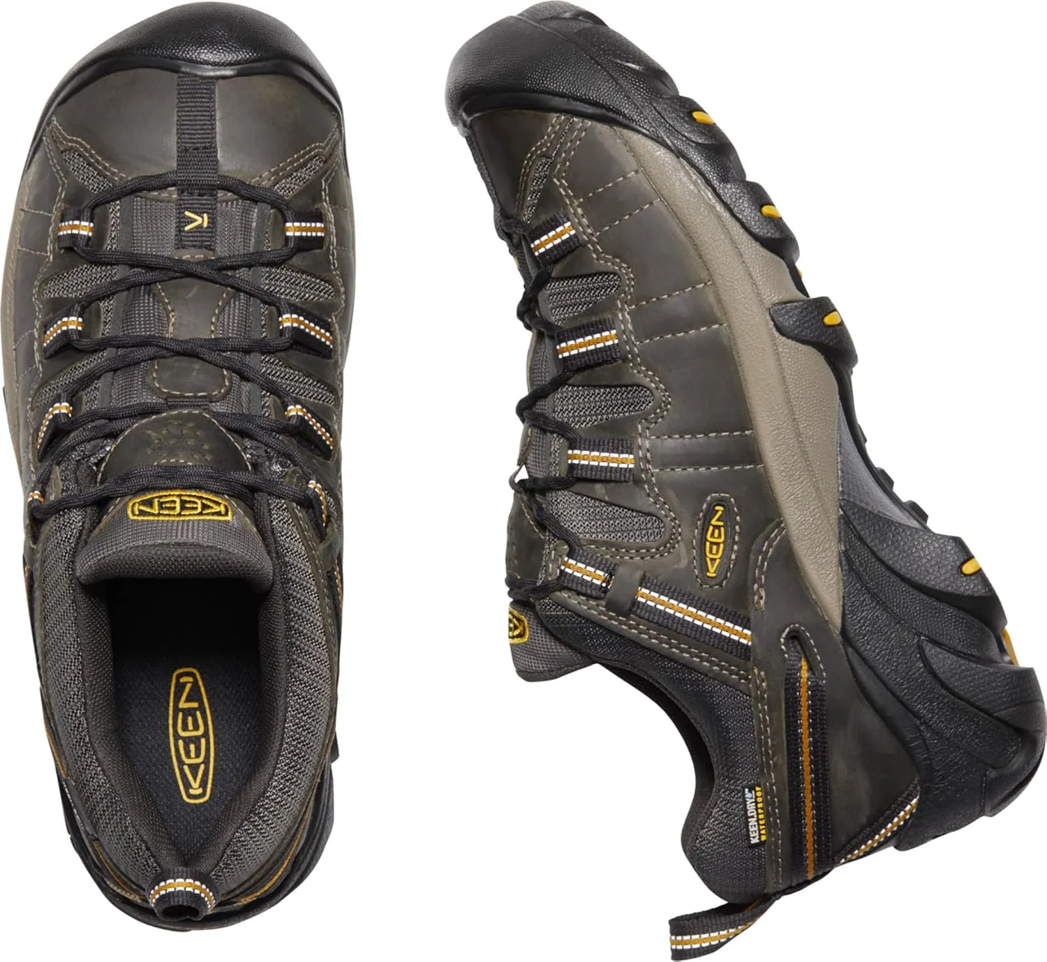 KEEN Men's Targhee II Low Height Waterproof Hiking Shoe