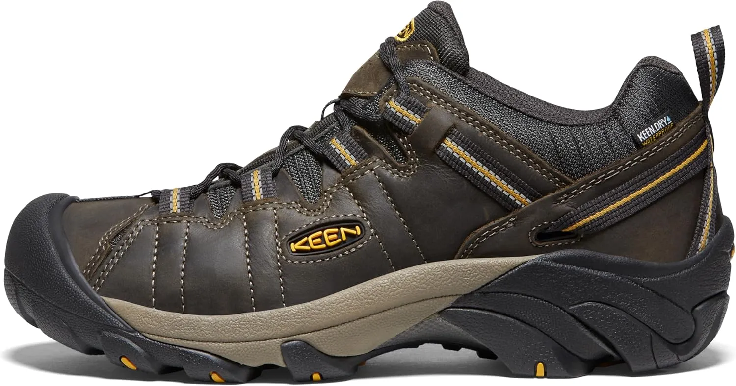 KEEN Men's Targhee II Low Height Waterproof Hiking Shoe
