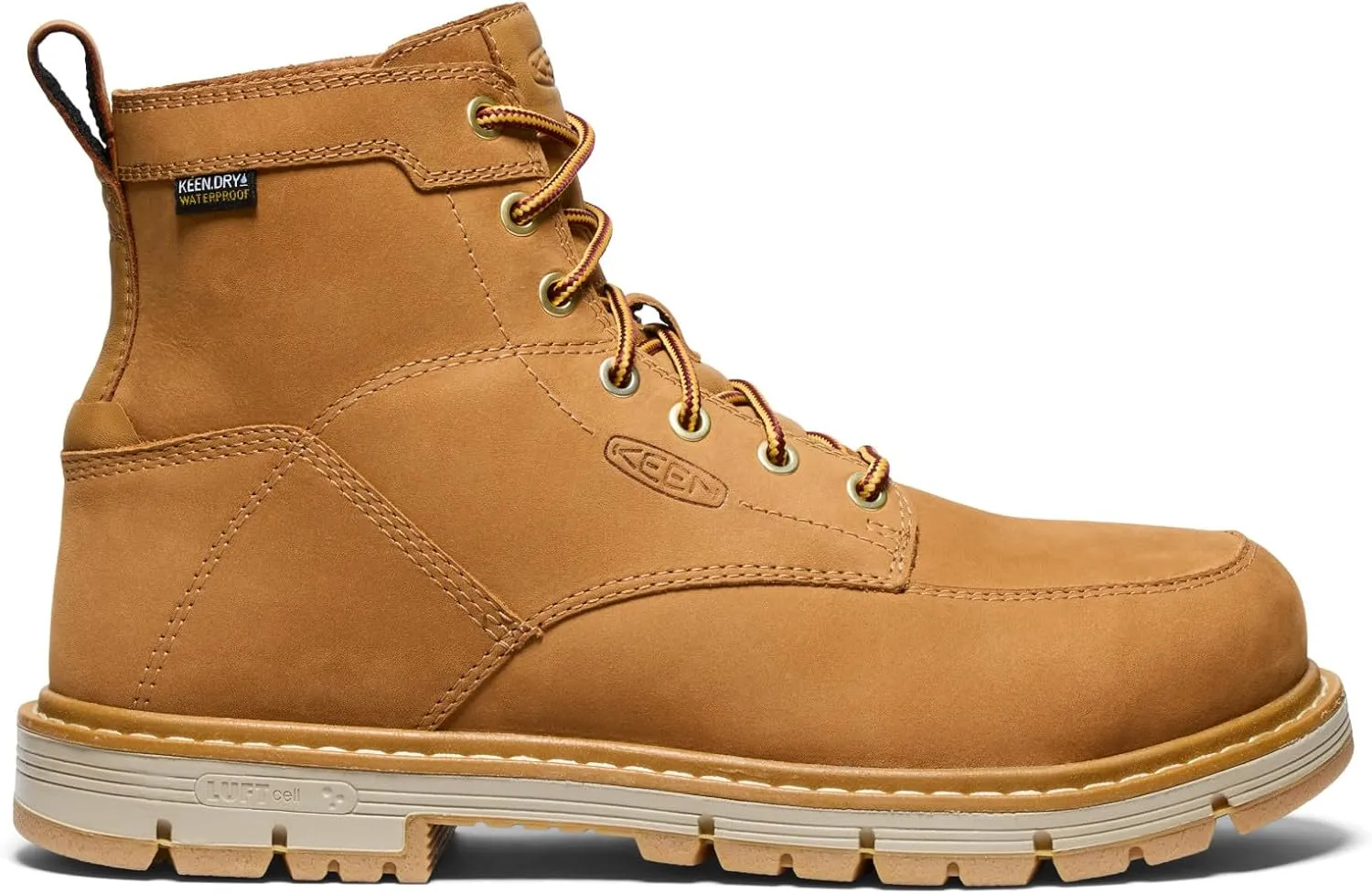 KEEN Utility Men's, San Jose 6-inch Waterproof 90-degree Heel Boot